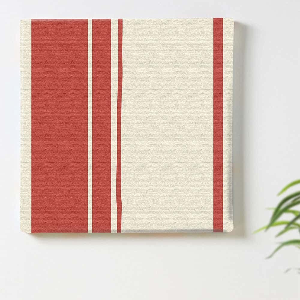 Beige Striped Art 57cm x Made in Stylish Interior Living Room Brown Geometric Fabric Panel Panel, 57cm, Large, Japan, Poster, Decor, Decor, Pastel,