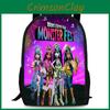 Unisex Monster High 15in Backpack Ergonomic Support Oxford Fabric Schoolbag