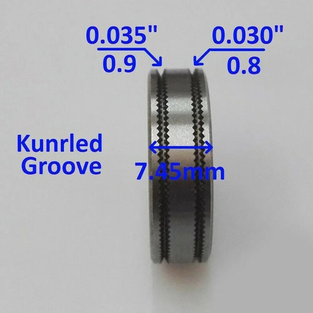 High Performance Mig Welder Wire Drive Roller Assembly 0 8 0 9 Kunrled Groove 030 035 For Chicago Electric Kit