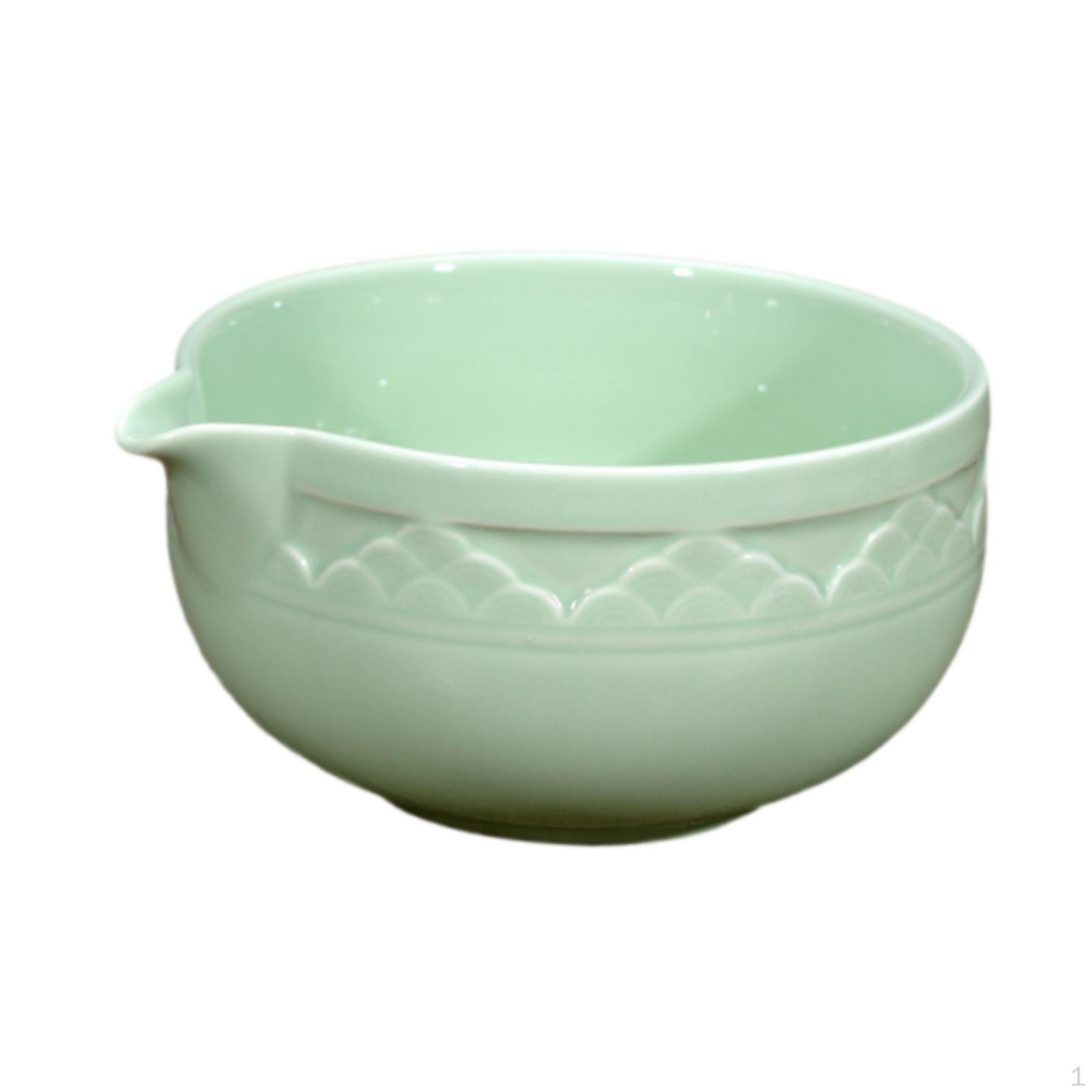 

Ceramic Bowl for Matcha, Handmade Cup Beginners Green