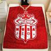 1Pc Hassania Agadir Print Flannel Blanket High Quality Warm Comfortable Cover for All Seasons Perfect for Gifts Home Decor