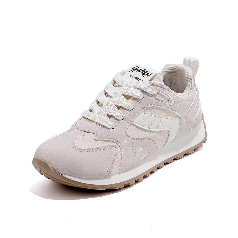 Autumn new retro versatile Forrest Gump shoes thick baseplate shoes female ins student leisure