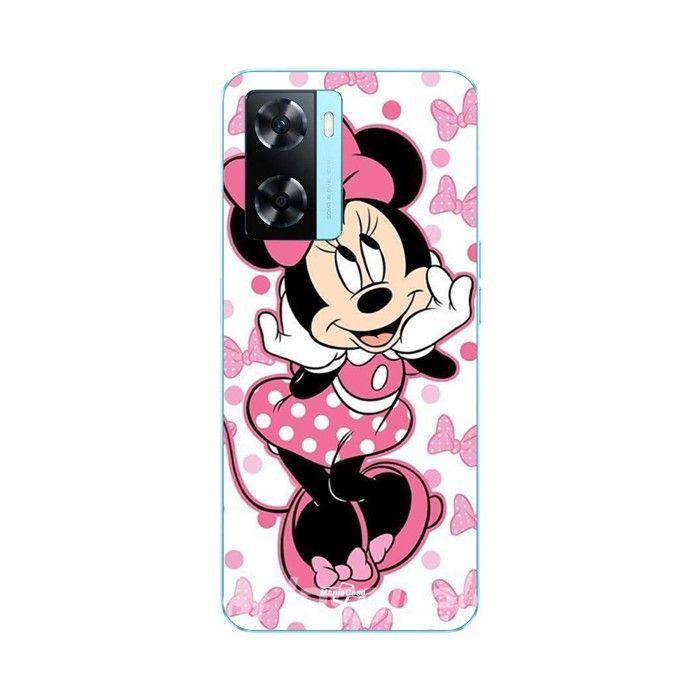 Coque de téléphone - MANIACASE - Oppo A57 4G - Minnie Mouse - Silicone TPU - Souple