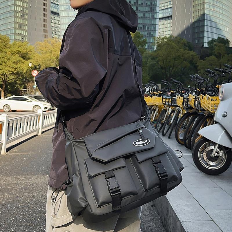 Bag Crossbody Bag for Women  Multi Pocket Men's Portable Men's Postman Bag Small Shoulder Bag