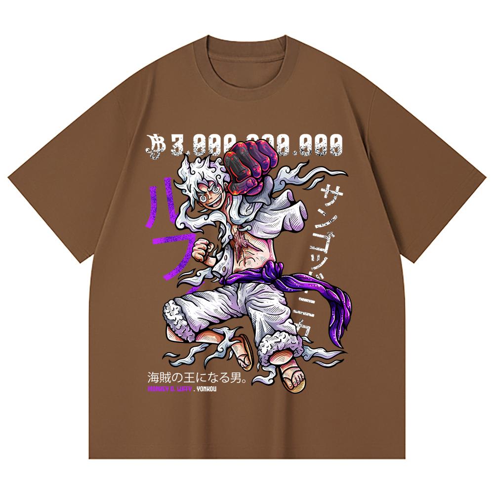 230 g/m² 100 % Baumwolle Einteiler V3 Sonnengott Nika Aufdruck Unisex Schweres Baumwoll-T-Shirt