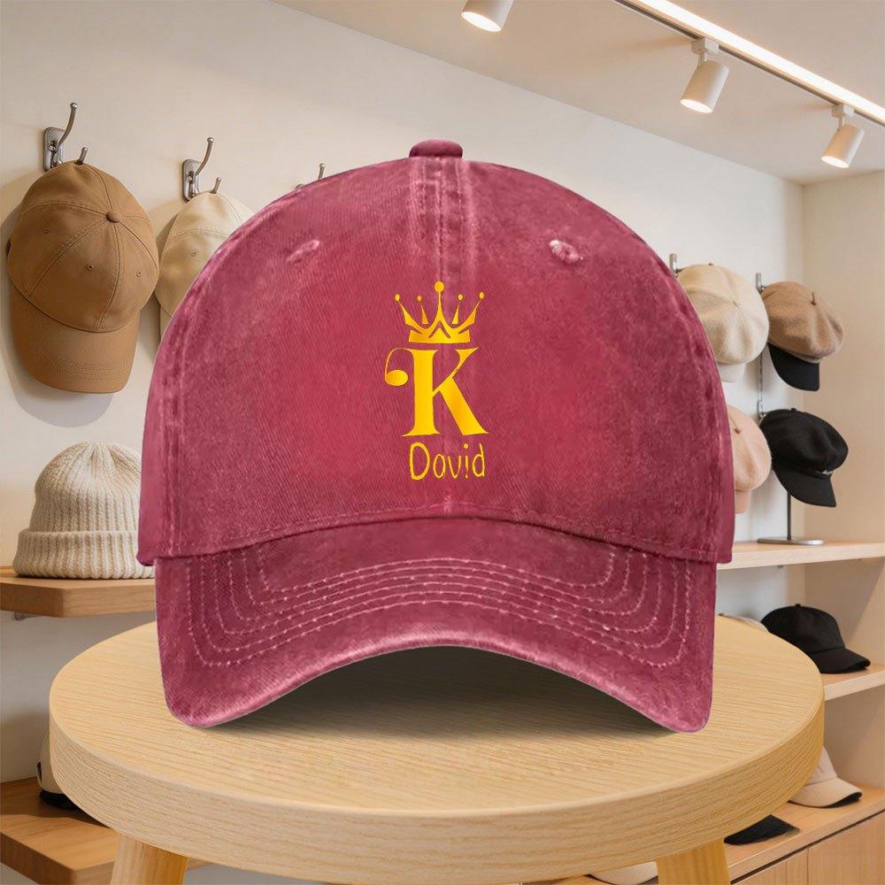 KingDavid Mens Baseball Cap Fashionable Casual Adjustable Cap for Spring and Autumn Outings Travel Beach Vacations Unisex