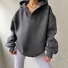 Women's Hooded Neck Long Sleeve Oversized Casual Hoodie Sweatshirt