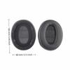 2PCS Leather Replacement Ear Pads Ear Covers for Sony WH XB910N Headphones Replacement Parts