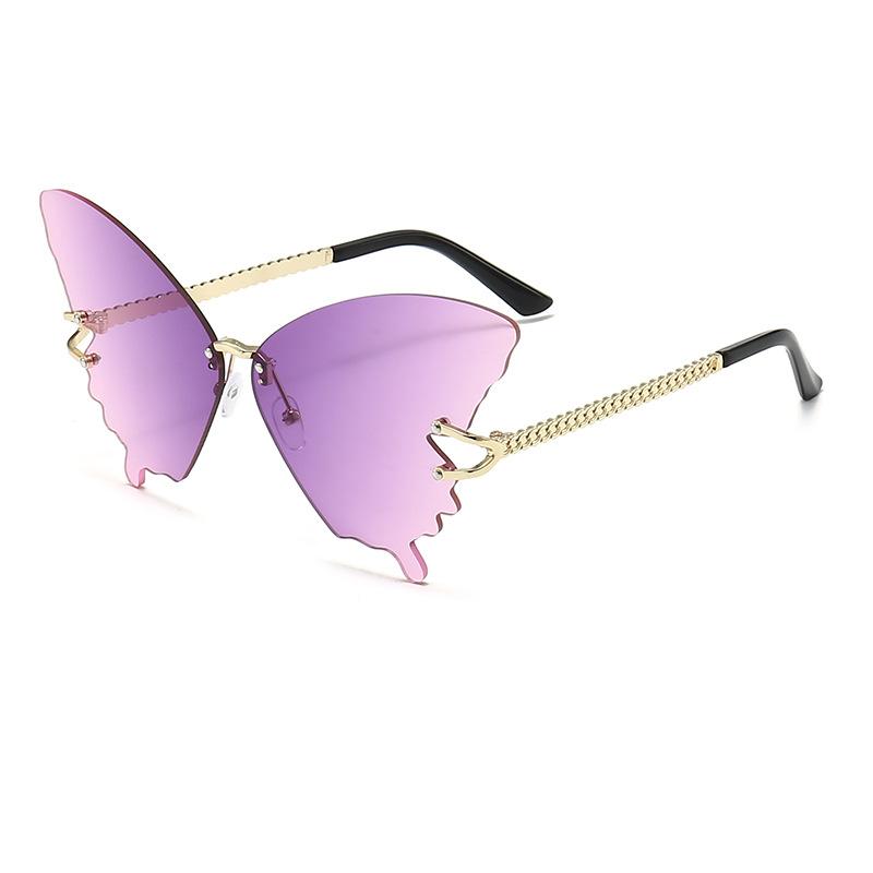 

Gradient Stylish Lens Butterfly Sunglasses Women Fashion Trends Protection Sun StyleH