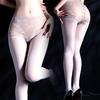 Fully transparent lace underwear integrated stockings 5D oily, delicate and silky, sexy and tempting, high-waisted horse oil socks