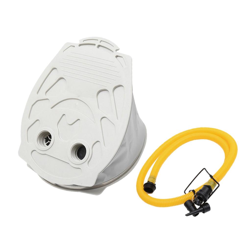 Foot Pump Air Mattress Easy Inflate Deflate Inflator Kayak Air Pump High Volume