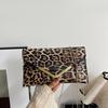 Fashion Women Leopard Print Clutch Soft PU Leather Purses Female Large Capacity Envelope Bags Ladies Evening Party Bag KTY
