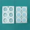 Flat Bottom Silicone Soap Mold Dome Shape Soap Making Mold Simple Round Silicone Mold  Soap Making