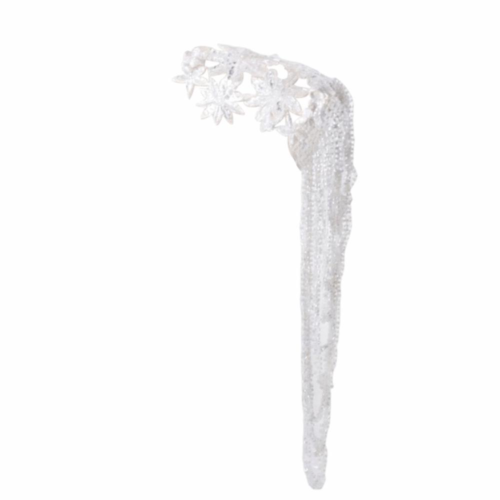 White Gold Color Shoulder Decoration Beaded Sequins Lace Handmade Shoulder Patches Tassel Chain Gold Embroidery Shoulder Strap