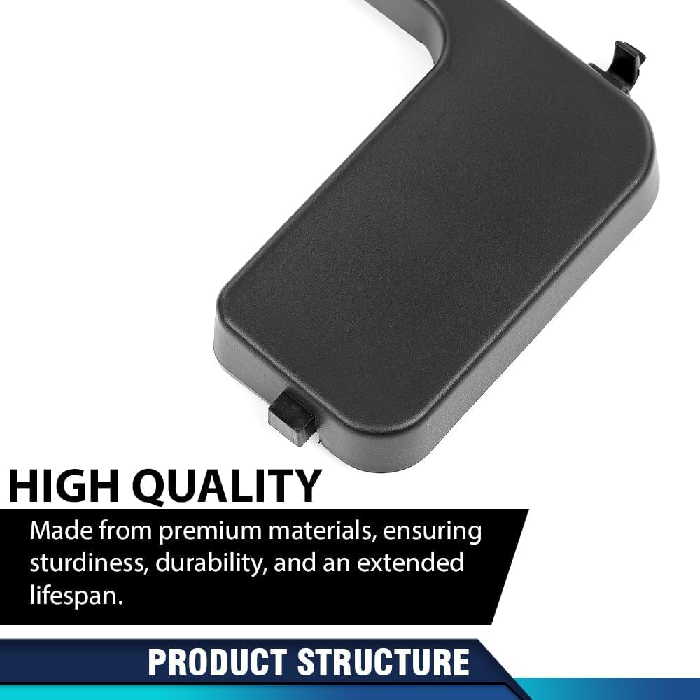 PIT66 Front Bumper Tow Hook Bolt Cover Caps Compatible with Ford F250 F350 Super Duty 2017 2018 2019 2020 2021 2022 HC3B 17F751-AC, HC3B 17F751-AD