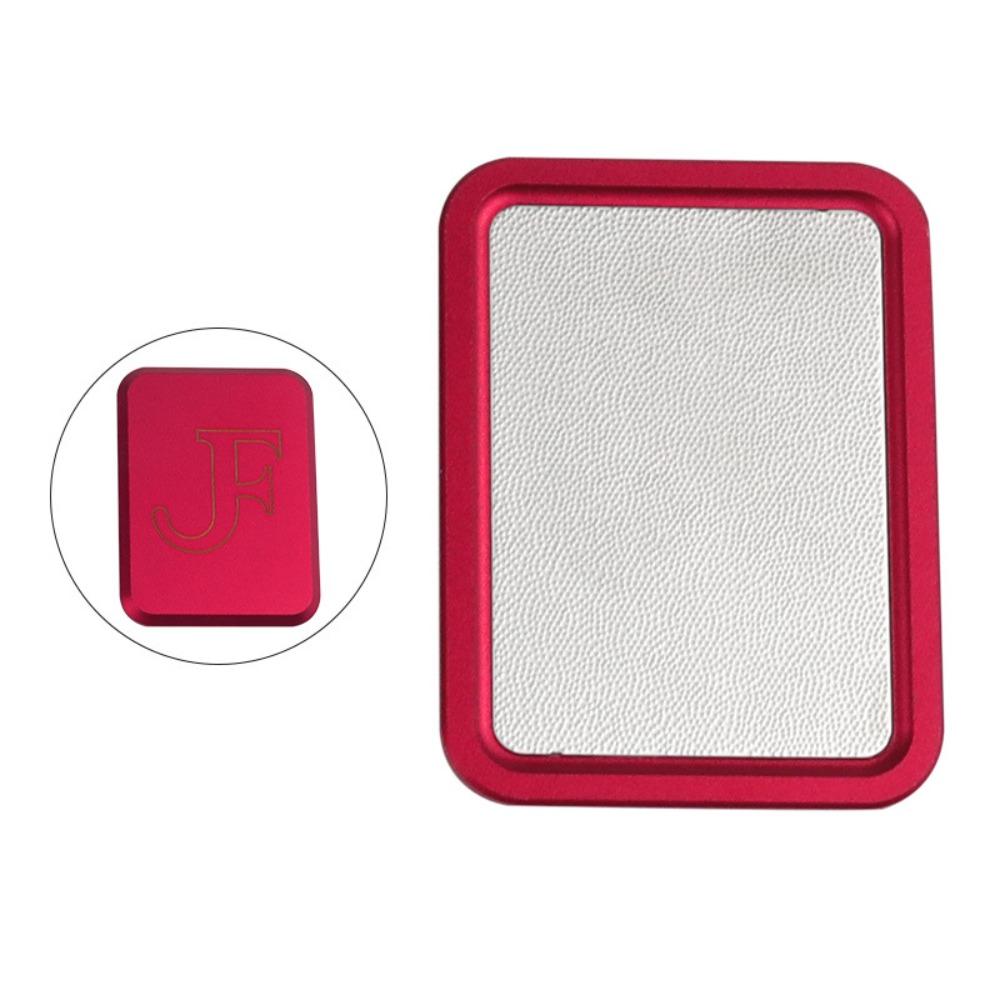 

Effective Repair Cue Tip Shaper Aluminum Cue Tip Repair Burnisher Multifunctional Pool Cue Shaper Back letters Red