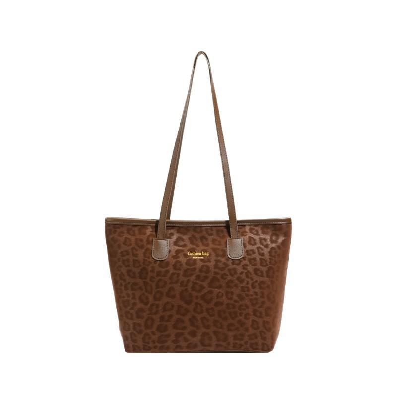 Large-capacity Casual Shoulder Bag with Wide Opening - Tertot Bag