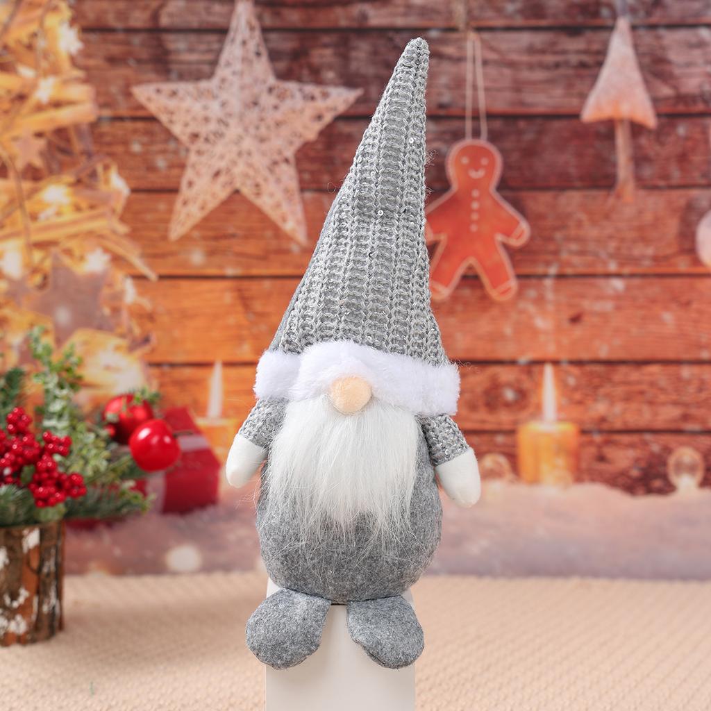 Christmas Gnome Elf Doll Merry Christmas Decor for Home 2025 Desktop Faceless Doll Xmas Ornament Navidad Natal New Year Gifts