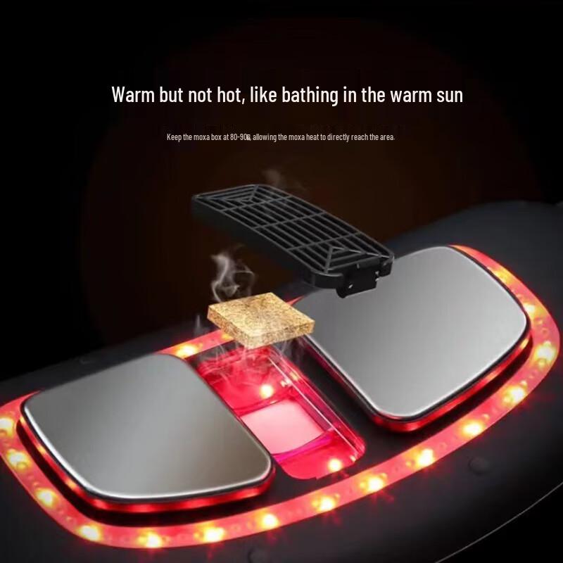 PANGAO Waist8 Red Light Moxibustion Waist Massager CN Plug (adapter Included)