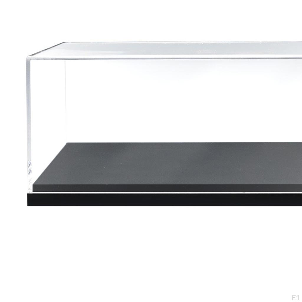 Acrylic Display Case Figure Dustproof Collection Stand for Cosmetics Action Figures
