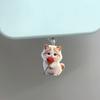 2D Acrylic Cute Kitten Phone Dust Plug, Phone Decoration Small Pendant Cute Dust Plug, Phone Decoration