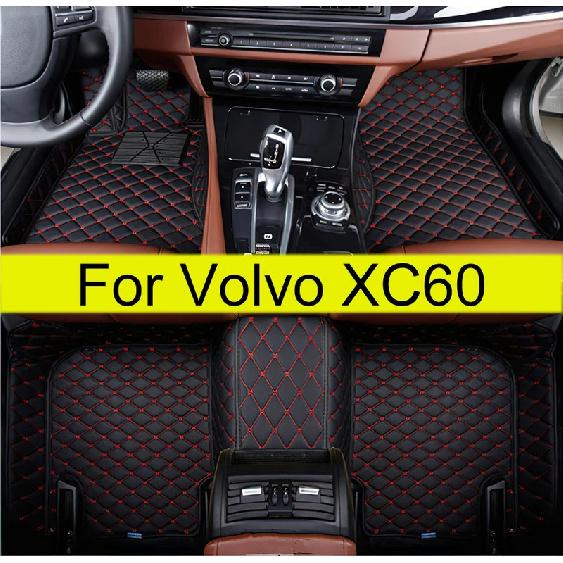 Car Floor Mats For Volvo XC60 2018 Auto Foot Pads Automobile Carpet Cover Interior Accessories