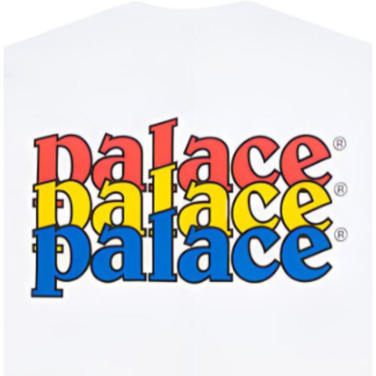 Palace Quality T-Shirt White Unisex Tops P23TS136