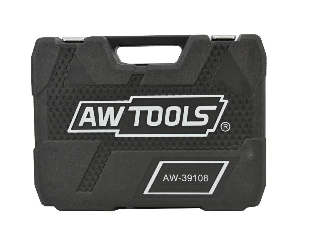 Awtools Zestaw Kluczy 108El 1/2" 1/4" Black Line