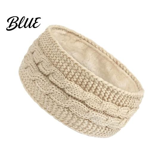 Fashionable Twist Knit Head Wrap Winter Headbands for Women Thickened Knitted Ear Warmers Cold Thermal Protection Ears And Forehead Weather
