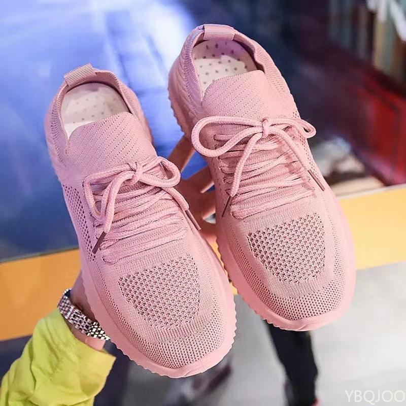 Breathable Shoes for summer 2025 Women's casual light flats Trendy comfortable mesh shoe Fashion ladies vulcanized shoes Mujer