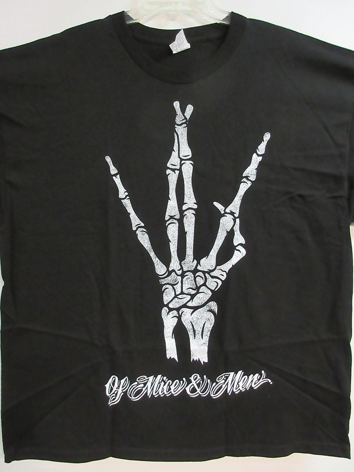 OF MICE & MEN OFFICIAL MERCH BAND CONCERT MUSIC T- 2XL / XX L Unisex T-Shirt M