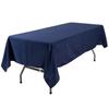 Rectangular Tablecloth Stain Resistant Polyester Table Covering Cloth for Dining Tables Easy To Clean and Maintain