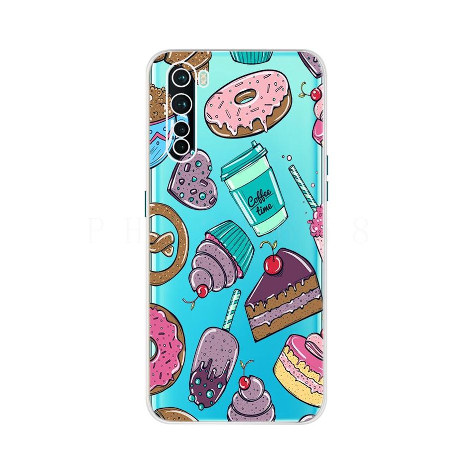 For Oneplus Nord Case AC2001 AC2003 Soft Silicone TPU Back Cover For One Plus Nord 1+Nord Phone Cases Oneplus Nord Fundas Bumper