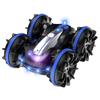 Amphibious Gesture-Controlled Stunt Car with Lights - Double-Sided Remote Control for Kids