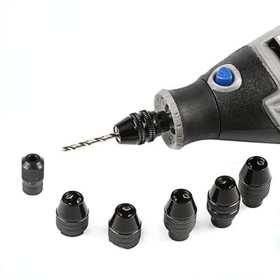 1ks/2ks/3ks M8/M7 Mini sklíčidlo na vrtáky pro rotační nářadí Dremel a mini brusku Rychlá výměna vrtáků na vrtáky Dremel Příslušenství