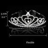 Classic Bride Rhinestone Crown Hair Accessories Headgear Studio Wedding Dress Accessories Direct Sales