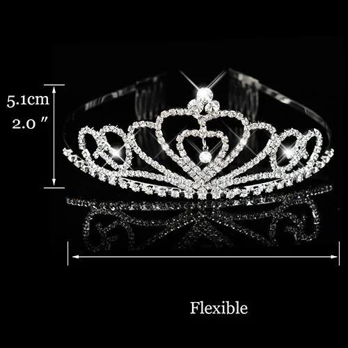 Classic Bride Rhinestone Crown Hair Accessories Headgear Studio Wedding Dress Accessories Direct Sales