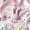 Silicone Craft Mold Rabbit Shape For Creating Handmade Accessories Phone Charm And Resin Art Projects