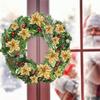 5/10 PCS Artificial Flower Gold Wedding Needlework Home Room Wreaths Decoration Christmas Tree Garland Outdoor Yard Atmosphere