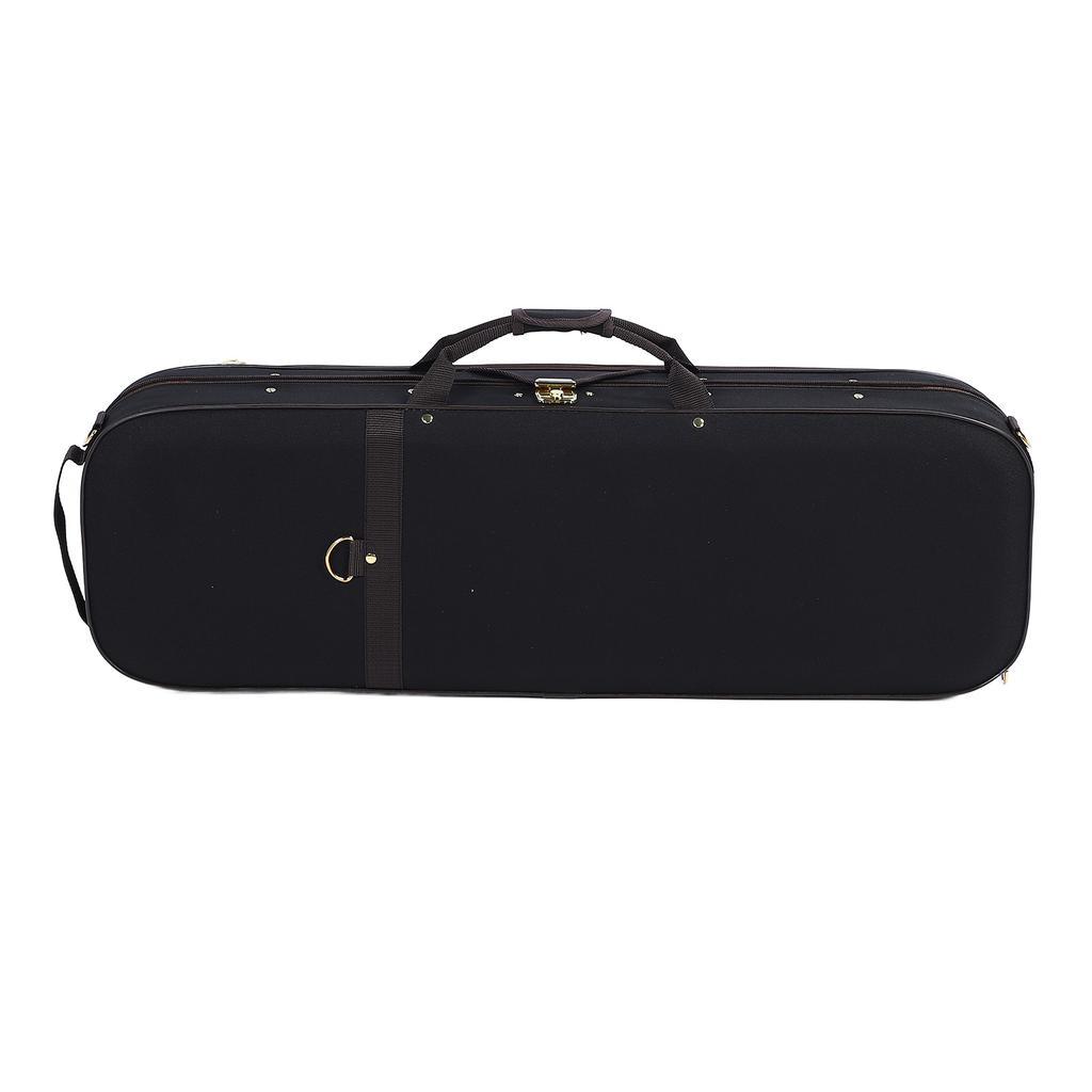 4 4 Size Violin Box with Hygrometer Hard Shell Violin Storage Case Musical Instrument Protection Case