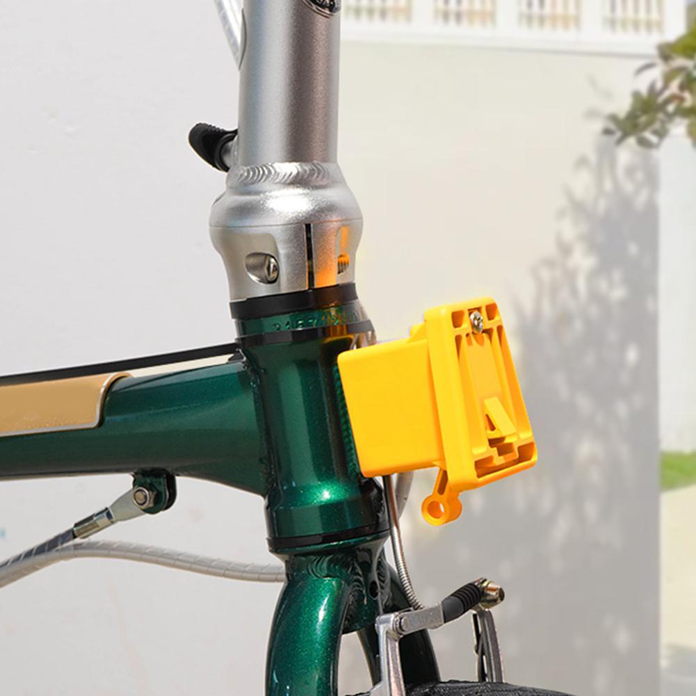 Bike Front Carrier Adapter Block with Accessories Bicycle Pig Nose Mounting Adapter for Brompton Folding Bike