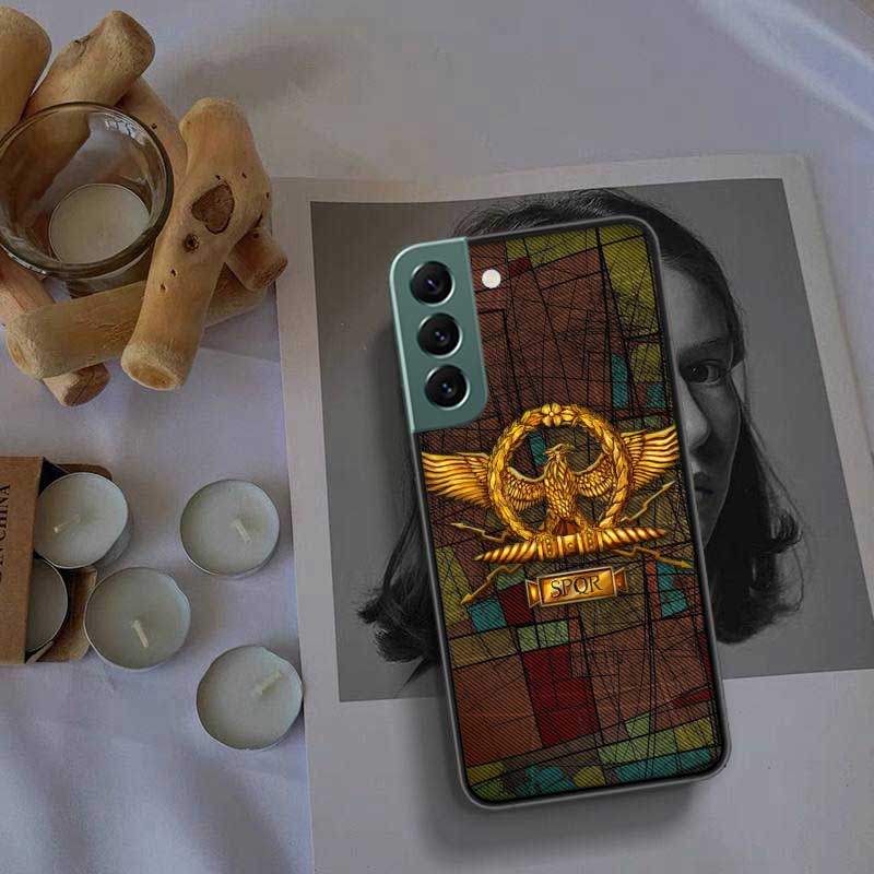 SPQR Roman Imperial Legionv Phone Case Samsung A14 A24 A34 A54 A03S A04S A13 A23 A33 A53 A73 A70 A50S A30 A40 A71 A51 A41 A31 A2