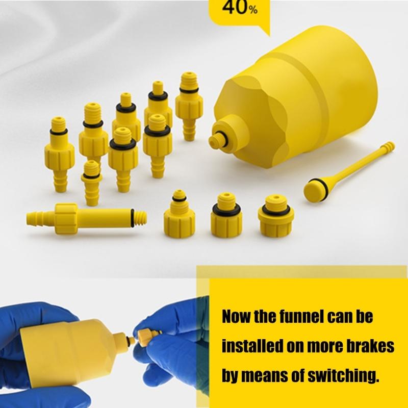 Bicycles Hydraulic Disc Brake Oil Bleed Kits Bikes Mineral Oil Hydraulic Disc Professional Tool Set Bike Repair Tool