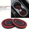 2-Pack, advanced central controller | Anti-skid and dustproof, red and black color scheme design - perfectly protect the car interior