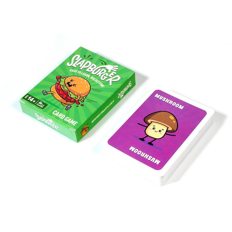 SLAPBURGER Slap Burger Fast-Paced Card Game for Family Game Night, Party Board Game for Kids and Adults