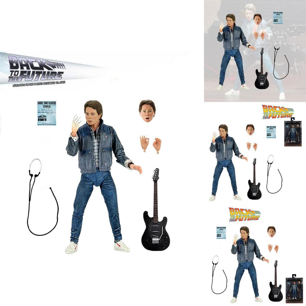 Neca 2 7 Înapoi în Viitor Marty Mcfly Figurină PVC Înălțime 18cm