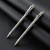 Titanium Alloy Edc Pen-Bolt Action Tactical Ballpoint Pen For Outdoor Survival Pocket Multitool For Office & Business Gift