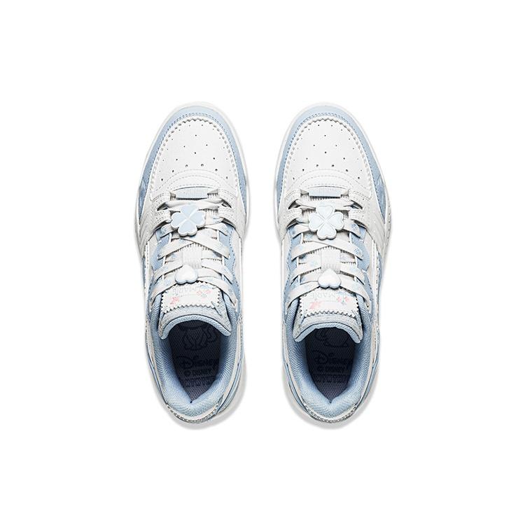 (WMNS) Li-Ning Moon White X Disney Marie Cat 'White Blue' Women's AGCT416-4