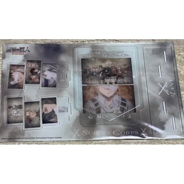 Used Attack on Titan Levi Battle of Heaven and Earth Acrylic Stand