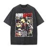 MXL Magliette Unisex Lavate Vintage Rock Band Limp Bizkit Stampa Significant Other Hip Hop Retro Oversize Manica Corta